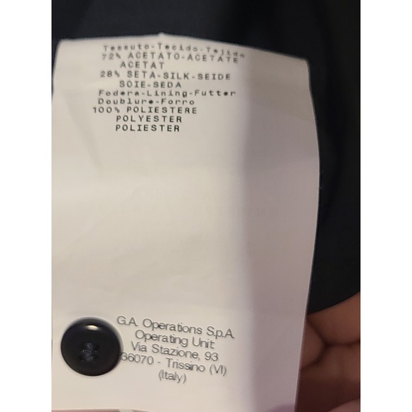 Armani‎ Collezioni Black Pencil Skirt, Size 8 - Picture 4 of 8